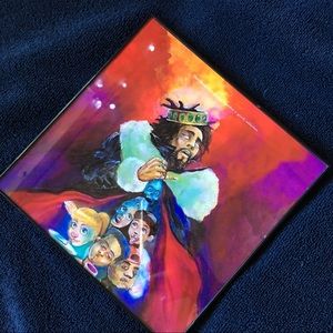 J.cold framed album cover